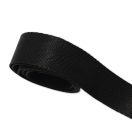 bag shoulder strap, Black, 40 mm, Nickel