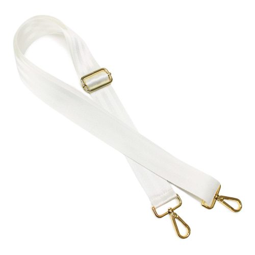 bag shoulder strap, Black, 40 mm, Gold