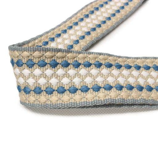 Polka dot patterned, Wide Handbag Strap, 50 mm