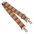 Stylish Colorful Striped Bag Strap – 4 cm Wide, Adjustable
