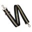 Stylish Black Gold Striped Bag Strap – 4 cm Wide, Adjustable
