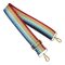 Sparkling Rainbow-striped Bag Strap