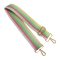 Sparkling Rainbow-striped Bag Strap, Green