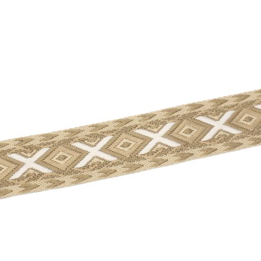 Beige Woven Webbing for Bags, 38 mm