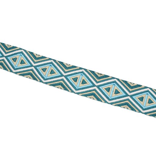 Turquoise Coloured Bag Webbing, 38 mm