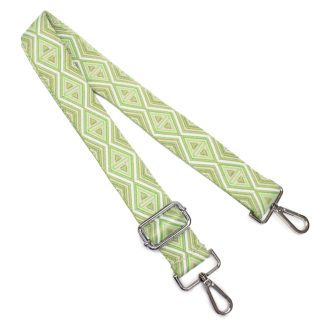 Colorful Adjustable Bag Strap, Green– 4 cm Wide