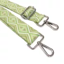 Colorful Adjustable Bag Strap, Green– 4 cm Wide