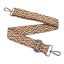 Colorful Adjustable Bag Strap, Brown– 4 cm Wide