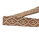 Colorful Adjustable Bag Strap, Brown– 4 cm Wide