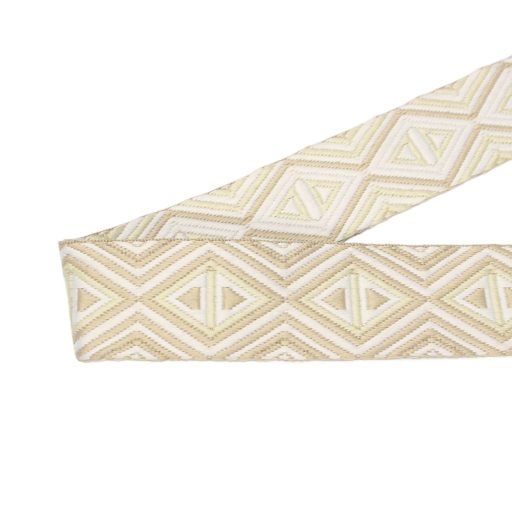 Light Beige Woven Webbing, 38 mm