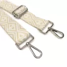Colorful Adjustable Bag Strap, Beige – 4 cm Wide