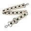Stylish Colorful Bag Strap Black White – 4 cm Wide, Adjustable