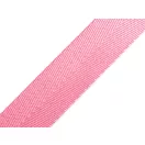 Pink satin bag strap 1 inch wide