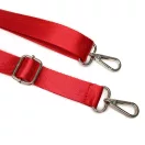 Red satin bag strap 1 inch wide
