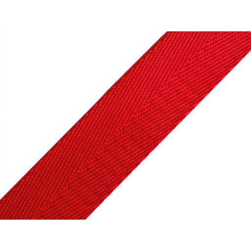 Red satin bag strap 1 inch wide