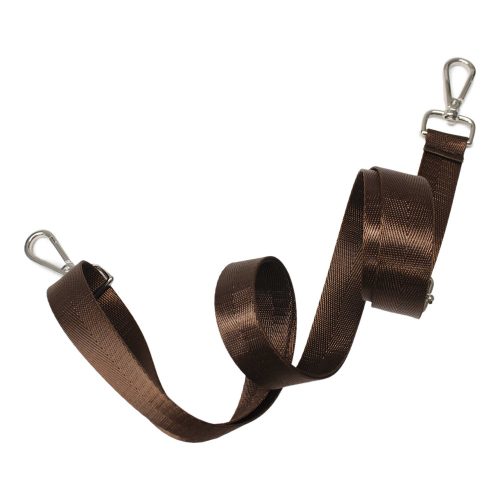 brown satin bag strap 