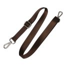 brown satin bag strap 
