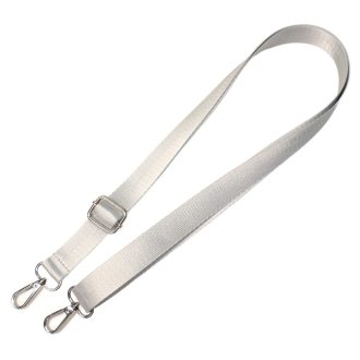 White satin bag strap 1 inch wide