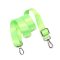 Green satin bag strap 