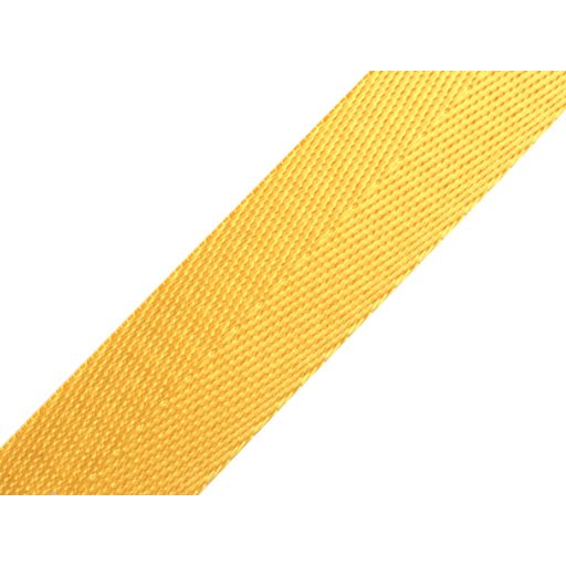 Yellow satin bag strap 
