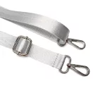 Light grey satin bag strap 1 inch wide
