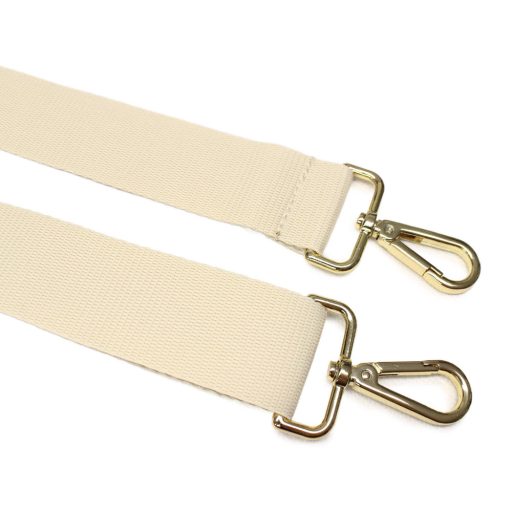 bag shoulder strap Burgundy 40 mm, Gold