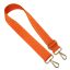 bag shoulder strap Burgundy 40 mm, Gold