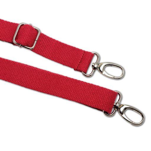 Cotton Backpack Strap, Red