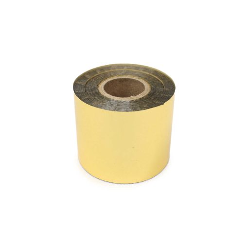 Arany színű fólia emblémázáshoz, 5 cm x120 m