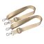 Adjustable lenght backpack strap set, beige, 1" - 25 mm wide
