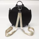 Adjustable lenght backpack strap set, black, 1" - 25 mm wide