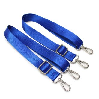 Adjustable lenght backpack strap set, pink, 1" - 25 mm wide