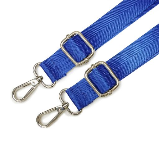 Adjustable lenght backpack strap set, pink, 1" - 25 mm wide