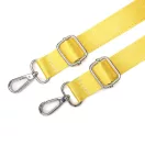 Adjustable lenght backpack strap set, yellow, 1" - 25 mm wide