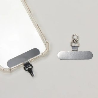   Stainless Steel Universal Tether Tab with Swivel , Silver colour