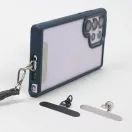 Stainless Steel Universal Tether Tab with Swivel , Silver colour