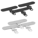 Stainless Steel Universal Tether Tab with Swivel , Silver colour