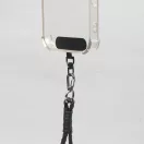 Stainless Steel Universal Tether Tab with Swivel , Silver colour
