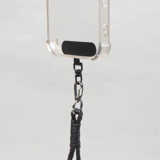 Stainless Steel Universal Tether Tab with Swivel , Black