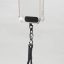 Stainless Steel Universal Tether Tab with Swivel , Black