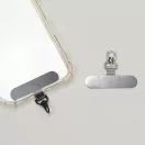 Stainless Steel Universal Tether Tab with Swivel , Black