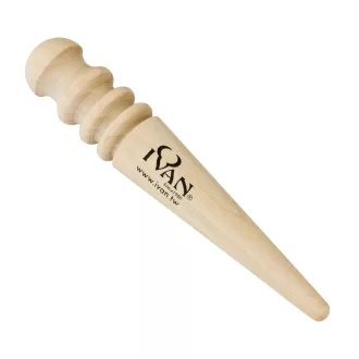 Wooden Leather Edge Slicker – 4 Grooves, 15 cm