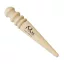 Wooden Leather Edge Slicker – 4 Grooves, 15 cm