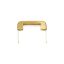 Swivel Bridge for Handles – 20 mm, with Prongs, Gold