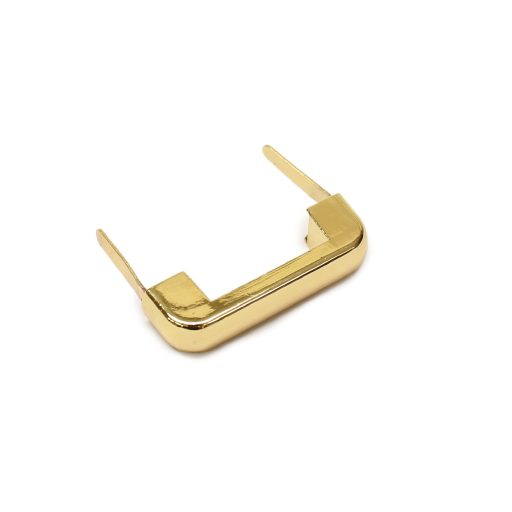 Swivel Bridge for Handles – 20 mm, with Prongs, Gold