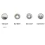KAPPA Snap Fastener 14 mm, Silver Colour
