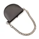 Handbag Strap Chain with Giant Links, Nickel, 55 cm