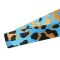 Blue Coloured Satin Webbing Leopard Pattern, 40 mm
