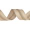 Beige Plastic Spiral Zipper, RT10