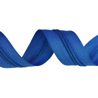 Blue Plastic Spiral Zipper, RT10